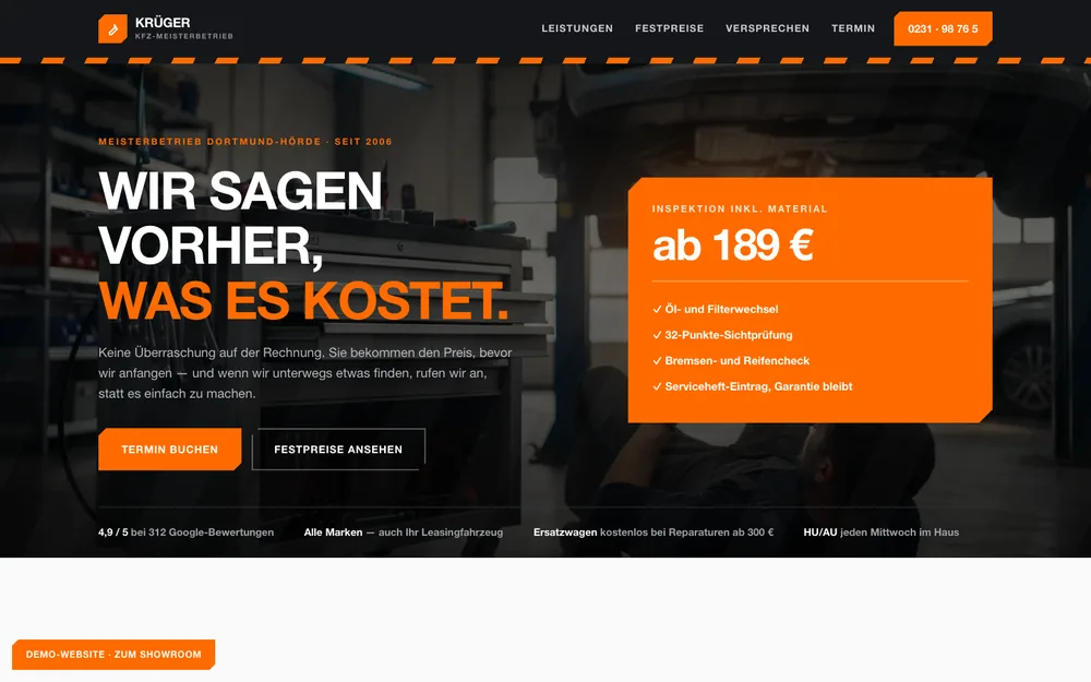 Studie KFZ-Werkstatt